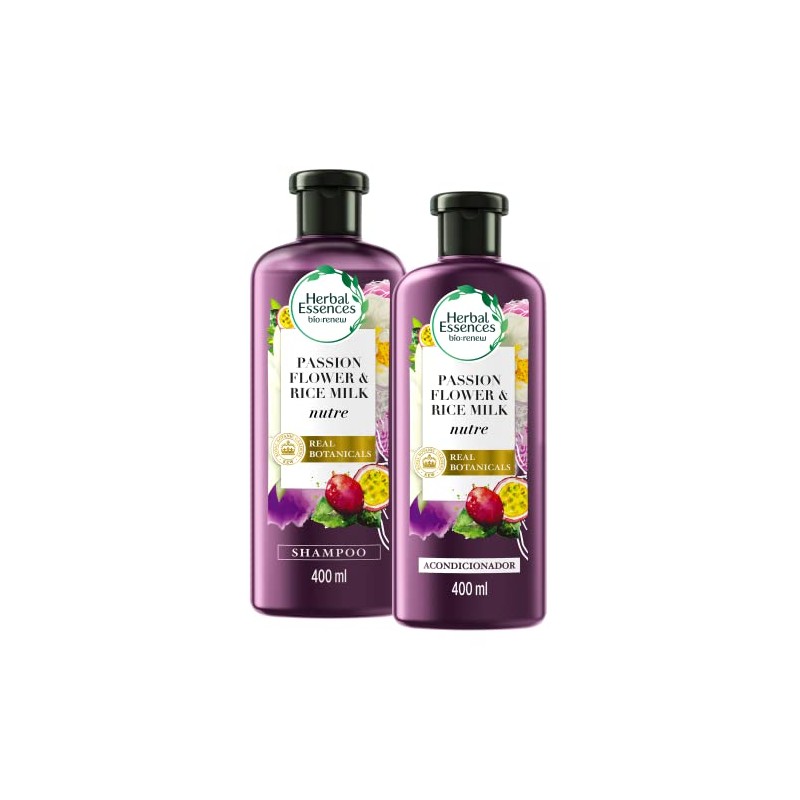 HERBAL ESSENCES Bio:Renew, Passion Flower & Rice Milk, Shampoo 400