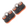 2PCS Cam Cleat Ball Bearing Marine Boat Fast Entry Rope
