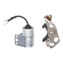 160-1154 312-0069 Generator Ignition Point and Condenser Kit Point and Condenser Set for Onan Generator Replaces Condenser its CK CCK CCKA CCKB MCCK Generator Replacement Parts