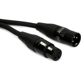 Hosa HMIC-003 REAN XLR3F to XLR3M Pro Microphone Cable, 3 Feet