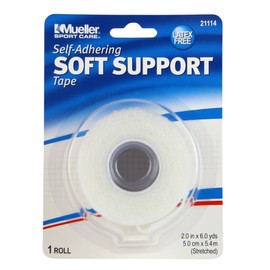 Mueller Soft Support Tape [Self-Adhering]: 2 in. x 18 ft. (White)