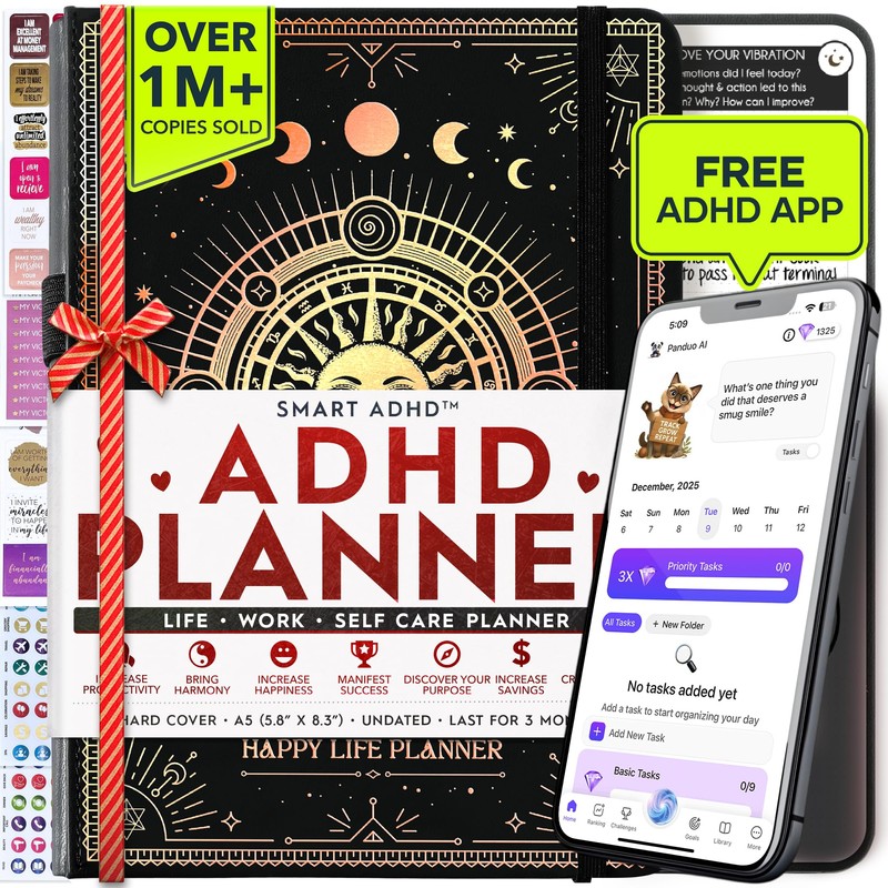 Adhd Daily Planner - A Self Care Personal Gratitude Journal