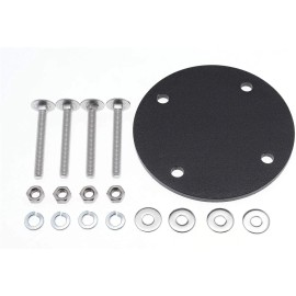 For Rotopax, For Yakima, For Gobi, For Voyager Heavy-Duty Mount Backing Plate for Off-Road Ladder Roof Cargo Rack with Bushings