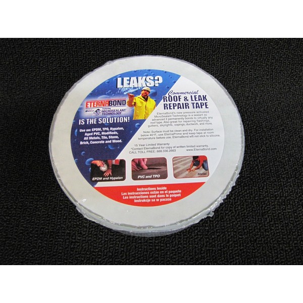 EternaBond EternaBond RoofSeal White 3" x50' MicroSealant UV Stable RV