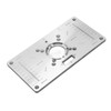 Aluminium Router Table Insert Plate for Woodworking Benches Milling Trimming