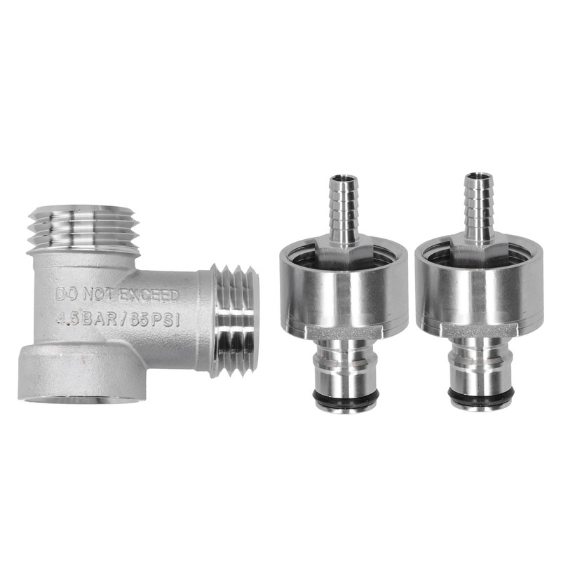 Beer Brewing Adapter Converter Carbonation Conversion Connector for PET Bottle