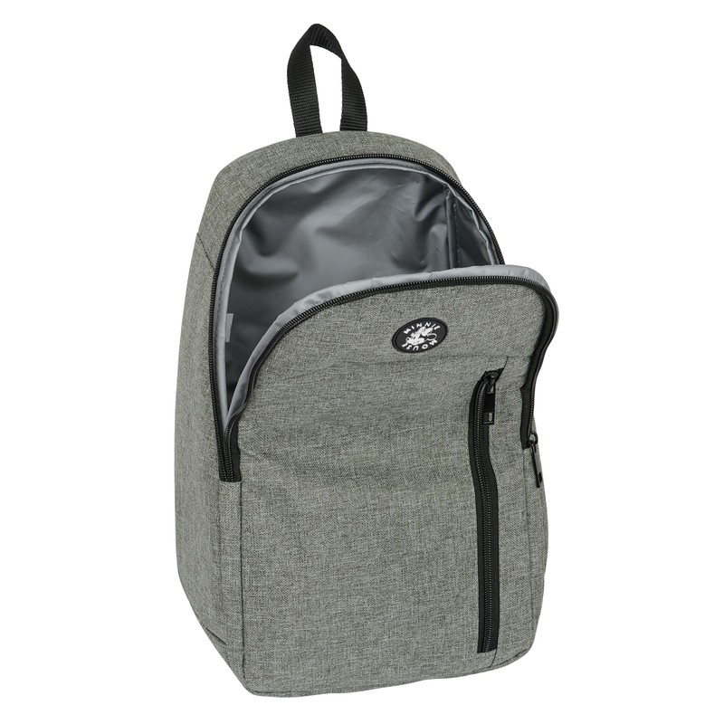 Safta Minnie Grey Waterproof Cooler Backpack, Cool Bag for Cold