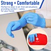 Chicingyou 50 Pairs Disposable Gloves Nitrile Powder Free Individually Packaged