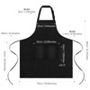 Viedouce 2-Pack of Waterproof Cooking Aprons with Pockets, Adjustable Kitchen