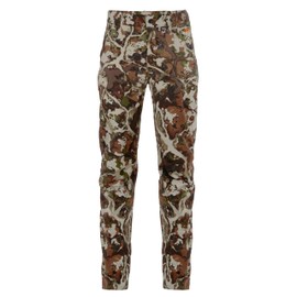 First Lite Men’s Sawbuck Brush Soft Shell Pant - Camo Upland Hunting Pants, Water Repellent, Lightweight Hunting Gear, First Lite Fusion, 36W x 32L