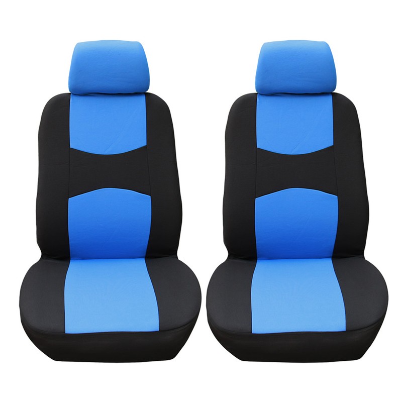 4Pcs Universal Car Front Seat Protective Cover Set Interior Decoration