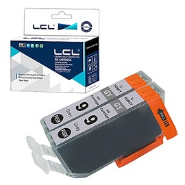 LCL Compatible Ink Cartridge Replacement for Canon PGI-9 PGI-9GY Pro 9500-Mark II 9500 (2-Pack Grey)