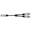 Kirlin Cable Y-301-06 - 6 pies - XLR macho a