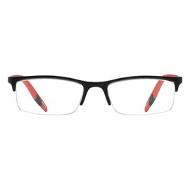 SAV Eyewear Men's Sportex Ar4150 Sport Red Reading Glasses, 29 mm