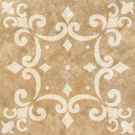 25 PCS Moroccan Style Tile Sticker, 4x4 Inch(10x10cm) Traditional DIY Murals, Tile Waterproof Oil Proof Removable Decals for Bathroom & Kitchen Backsplash (DS-11)