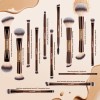 13pzs Brochas Maquillaje Profesional Con Bolsa De Cosméticos