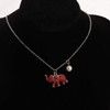 CHOORO Delta Sigma Theta Sorority Jewelry - Collar con Colgante
