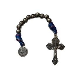 Intercession Paracord Pocket Decade Rosary (Multicolored)