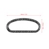 Carbon Fiber Skylight Handle Trim Frame Inner Decoration Fit for