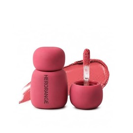 HOJO WOO Mud Lip Tint, Multi-purpose, Matte, Souffle Texture, High Color, Won't Fall Off, Compatible with Masks, Blush, Eye Shadow, Vertical Jiwa Cover, Nude Colors, 6 Colors, 04#, Dust Pink