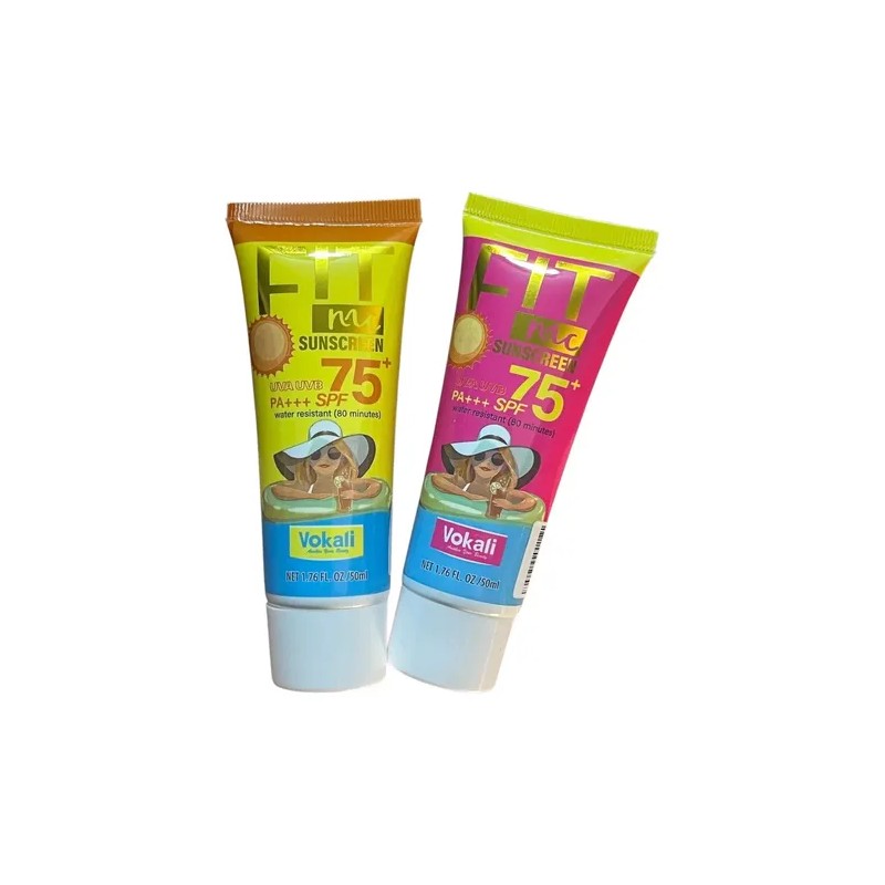 2 Pack Protector Solar Invisible 75 Fps Tubo 50ml Fit