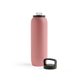 waterdrop® All-Purpose Thermos Flask, 1 Litre, Insulated Stainless Steel Drinking Bottle, Cold for 24 Hours, Hot for 12 Hours, Leakproof and Shatterproof