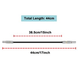 Alvin’s Cables Control-Cable for SMALLHD Focus PRO Monitor to RED DSMC2 Epic Scarlet Camera 5 Pin to 4 Pin Ctrl Cable 44cm| 18inches