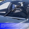 Zpana Handicap Placard Holder for Car, Transparent Handicapped Parking Permit