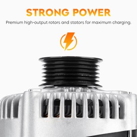 Alternator for Toyota Camry L4 2.5L 2012-2015, RAV-4 2009-2012, Scion tC 2011-2016 27060-0V010-84, 11402, 104210-2270, 210-0722, 9664219-227