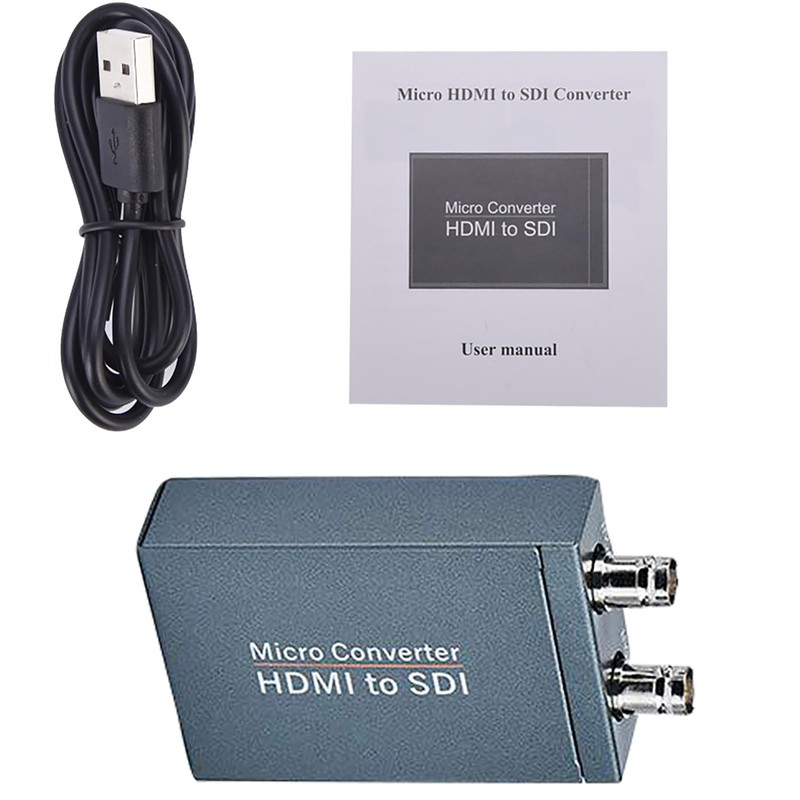 tunghey HDMI to SDI Converter, HDMI in Two SDI Output