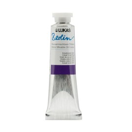 Lukas Berlin Oil 37 ml – Water Mixable Oil Paint in Premium Quality – Cobalt Violet (Imitation)