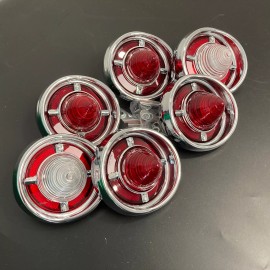 KK 1961 Impala Ful-Size Tail Light & Back up lens Assembly Set