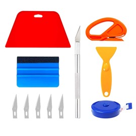 Wallpaper Tools Wallpaper Smoothing Tool Kit with Felt Squeegee for Vinyl Backsplash Tile,Bathroom,Window Film Application