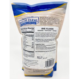Shiloh Farms Organic Rye Flakes -- 15 oz