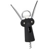 Shimomura Industry AWO-726 Amai Restaurant Wine Opener, Black
