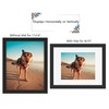 Califortree Black 11x14 Picture Frame - Display Photos 8x10 with