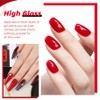 JR 12pcs 12ml Gel Polish Red Series Includes Cat Eye