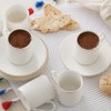 KARACA Elda Turkish Coffee Cup Set of 6 - (12