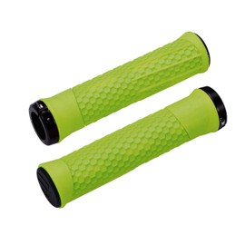 BBB Cycling BHG-95 Python Handlebar Grips for Mountain and Road Bikes (Neon Yellow)