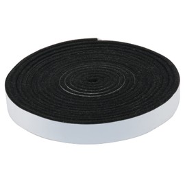 Carkio Smoker Seal Seals, High Temperature Grill Seal Self Stick Felt, High Heat Smoker BBQ Seal Fireproof Tape for Smokers BBQ Lid, 1/2 x 1/8 Inch 15 Feet