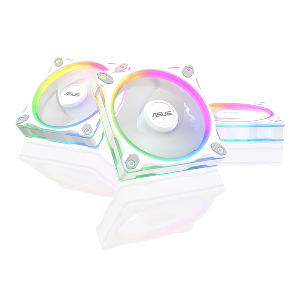 ASUS Prime MR120 ARGB Triple Pack White Edition, 120 mm