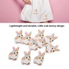 10Pcs Sew On Applique Patches Rabbit Applique Patches,Embroidered Bunny Patch