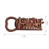 Canadian Souvenir Gifts:Bottle Opener and Fridge Magnet for Friends and