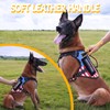 Service Dog Vest - HEYCAHVA Tactical Dog Harness Full Metal