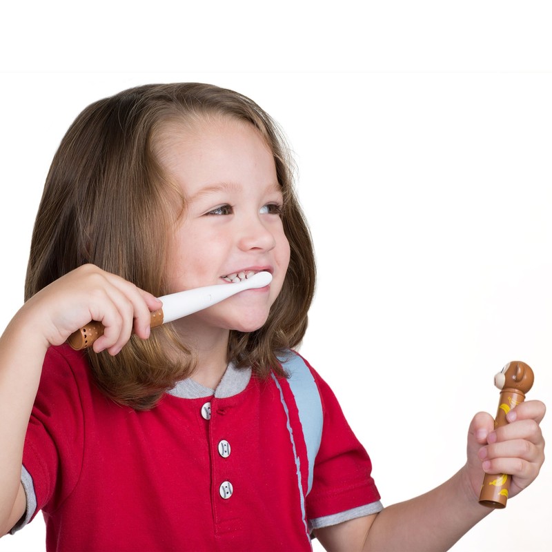 Nuby Electric Toothbrush with Animal Character, Monkey