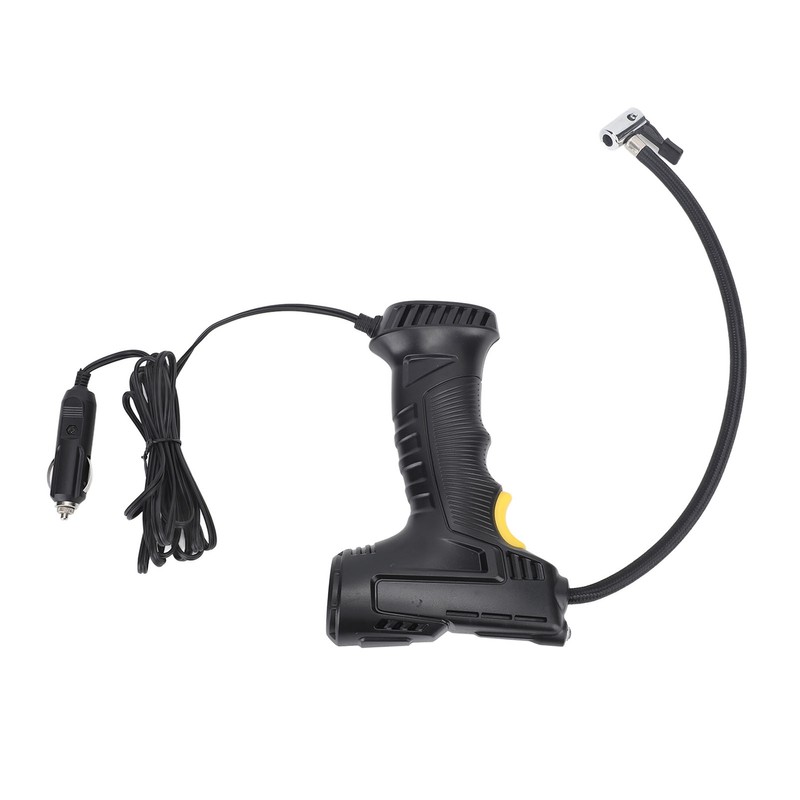 Wired Inflator 360 Degree Rotatable Inflation Pump LED Car Tire