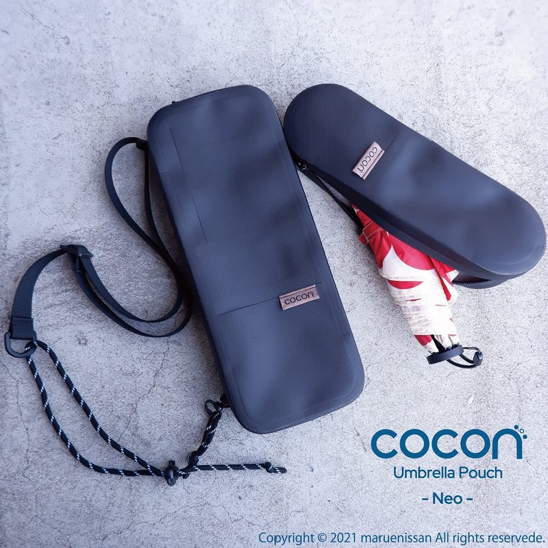 Cocon JE1100 Umbrella Pouch Neo L BK Black Umbrella Case