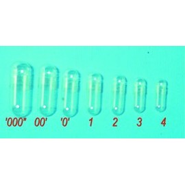 Gelatin Capsule Size 3, 1000/PK