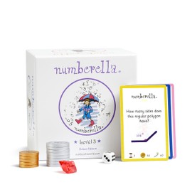 Numberella Deluxe Level 3 - Mental Math Card Game - for Strong Mathematicians Age 11-13 - Educational & Family Game - Fun STEM Toy