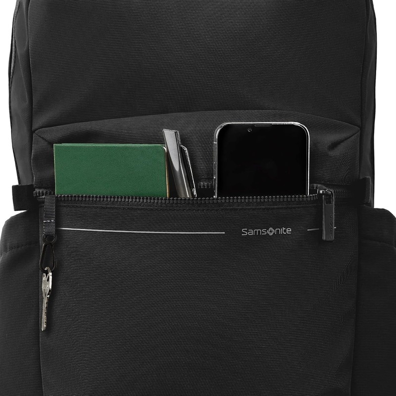 Samsonite Basic Backpack, Dedicated Laptop Compartment, Stash Front Pockets and